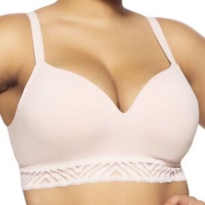 Felina‎ Paramour Altissima Convertible Demi Contour Wireless Bra Sz XL new